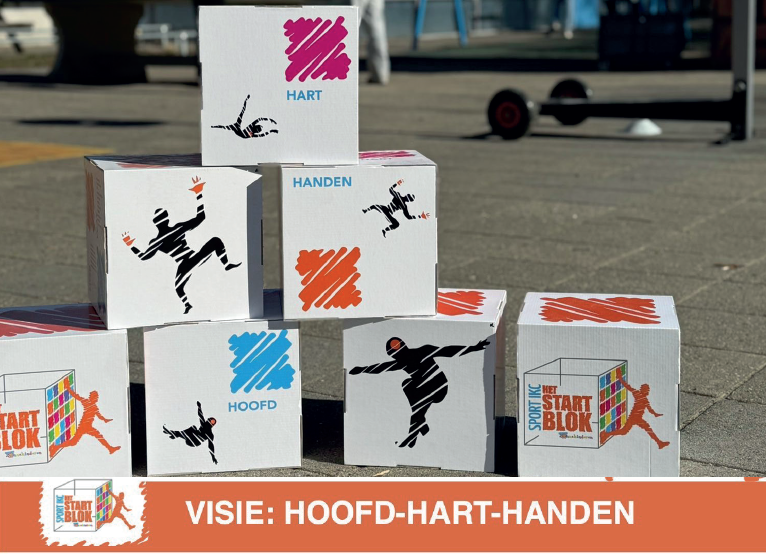 Bouwstenen van Sport IKC Het Startblok zijn hoofd, hart en handen